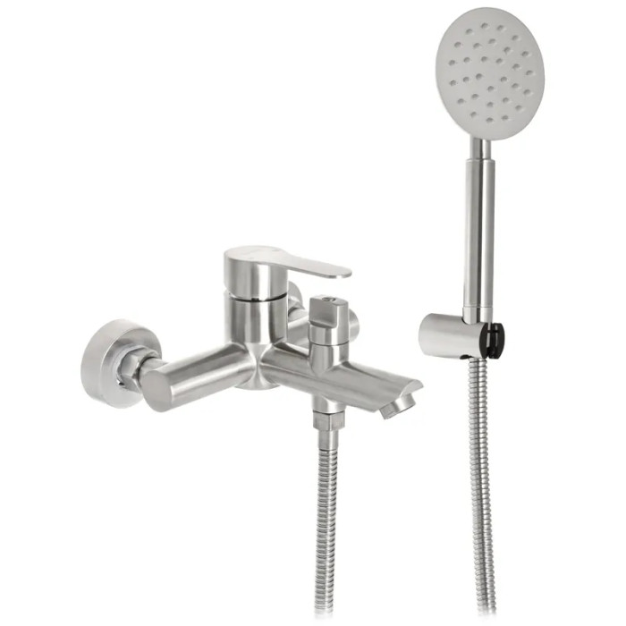 Смеситель для ванны Mixxus DAX (нерж. сталь) (MI2821)