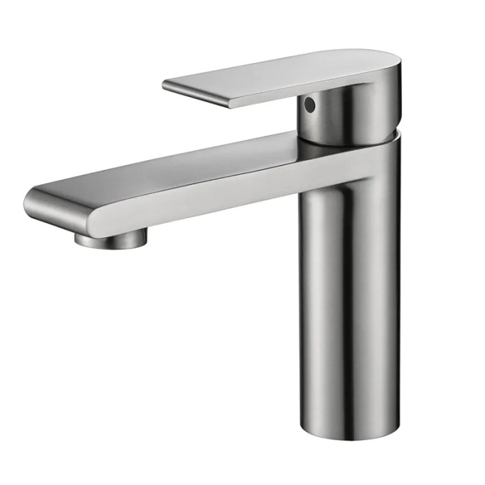 Змішувач для умивальника Koer KI-10015-02 (нерж. сталь) (KR4781)