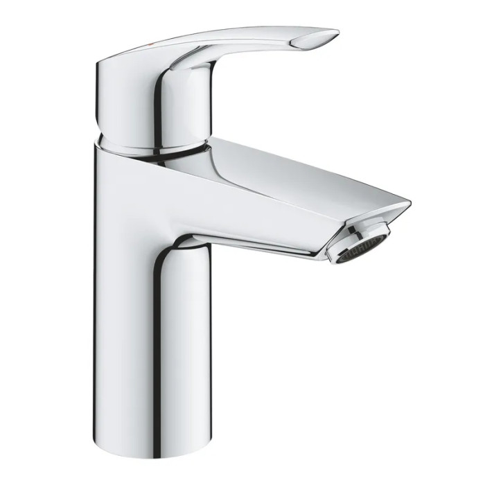 Одноважільний змішувач для раковини S-Size Grohe Eurosmart New з натискним донним клапаном (2392200