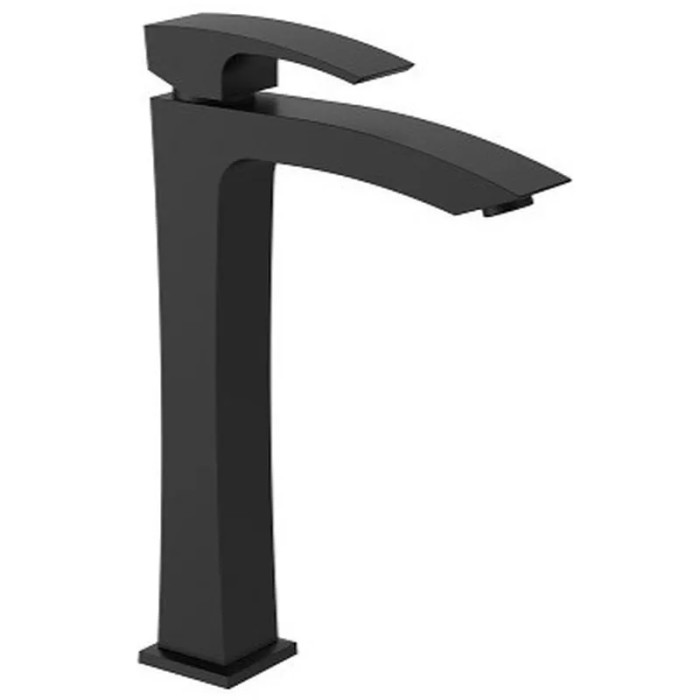 Смеситель для умывальника Koer KB-11007-05 высокий черный матовый (KR3441)