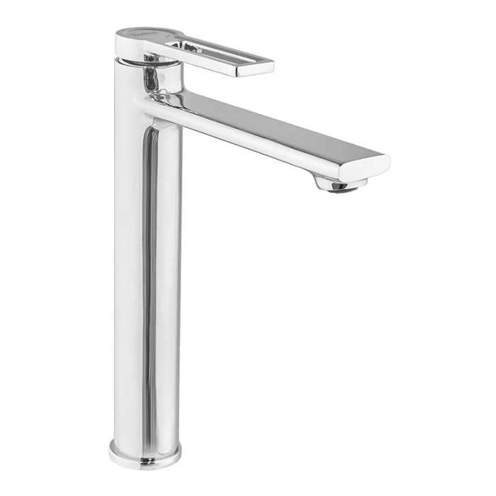 Змішувач для умивальника Haiba Bavariya 001 High, латунь, хром (HB3960)