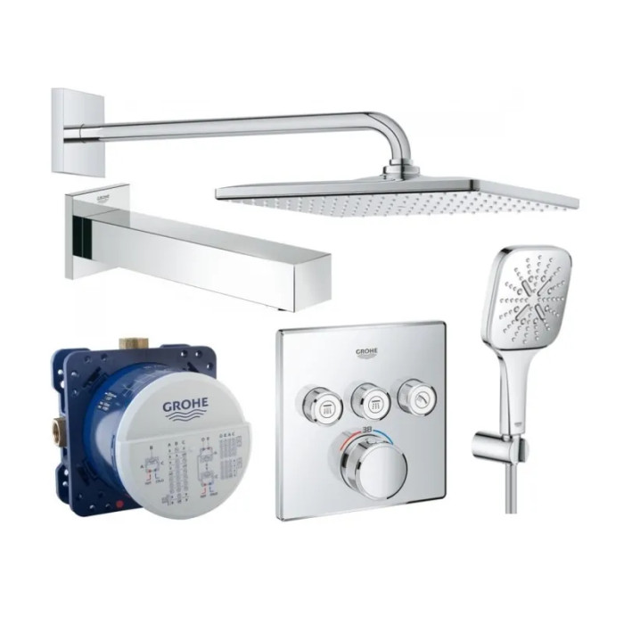 Душова система прихованого монтажу Grohe Grohtherm Smartcontrol (26405SC2)