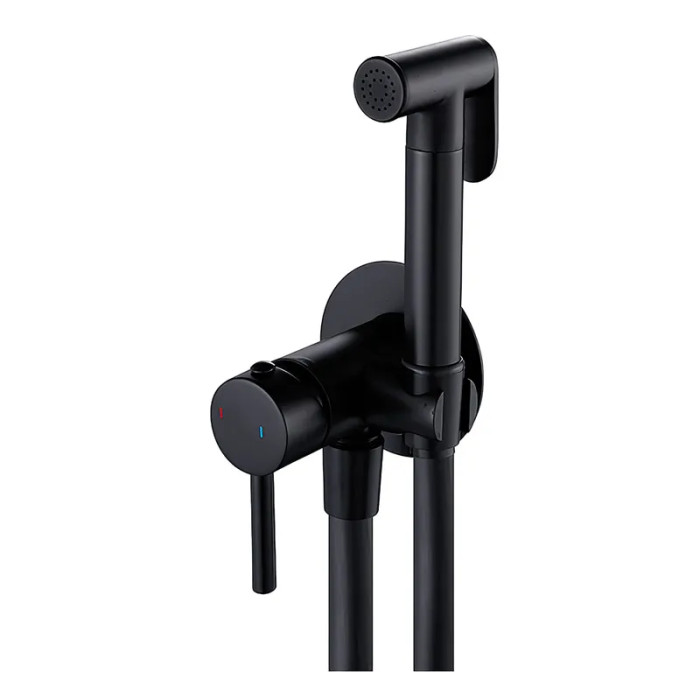 Встраиваемый смеситель для гигиенического душа Mixxus Premium Hans 002 (Black) (MI5980)