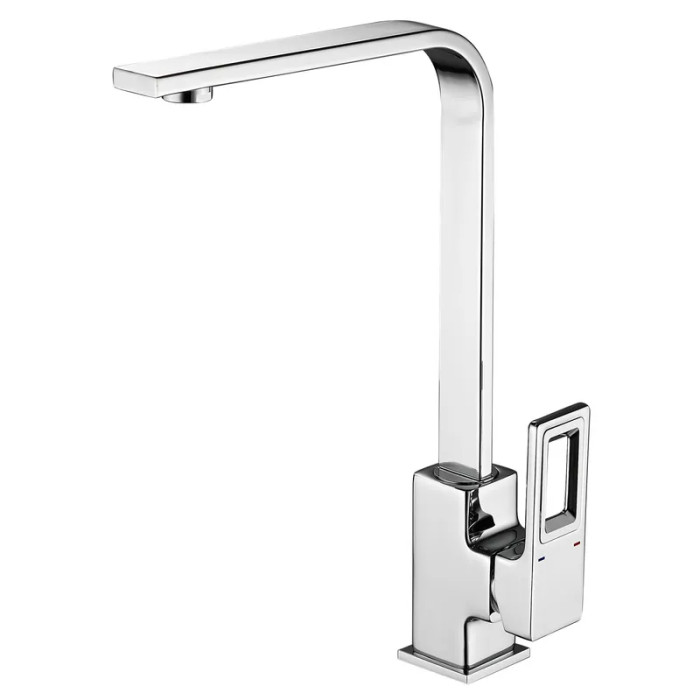 Змішувач для кухні Mixxus Premium DANTE 017 високий, поворотний, хром (MI6791)