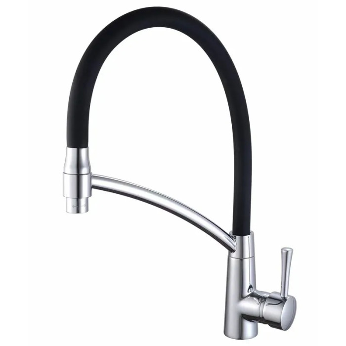 Змішувач для кухні Mixxus Premium ROSSI 017 з високим гнучким виливом (MI6828)
