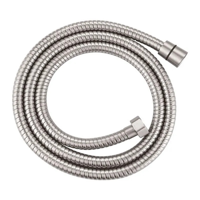 Шланг для лійки душа Zerix LR70043-150 (150 см) (обплетення нерж. сталь) (LL1635)