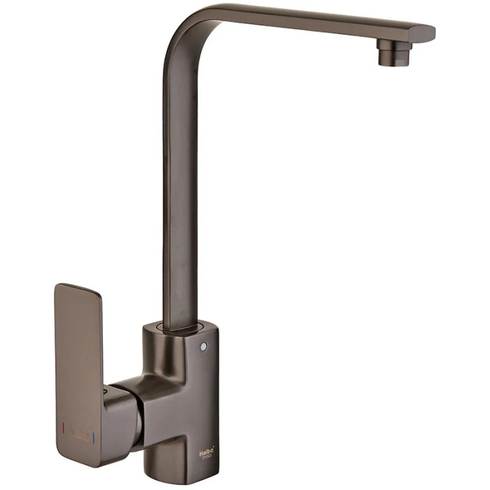Кухонний змішувач Haiba Kubus 017 Graphite (HB4008)