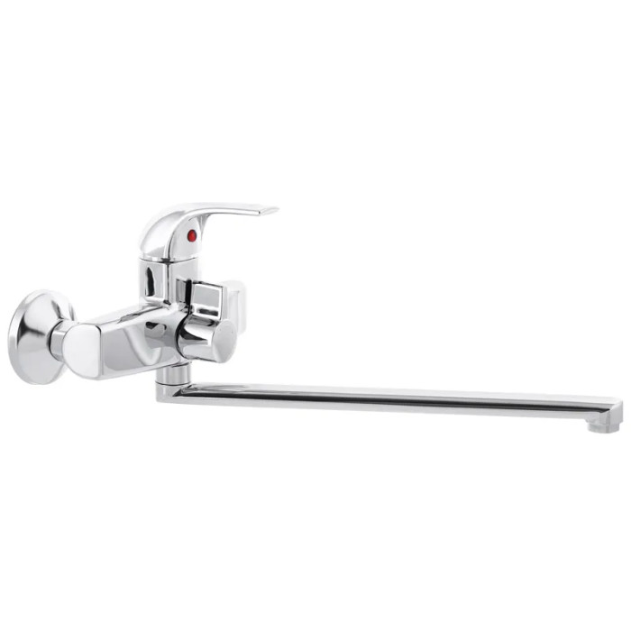 Смеситель для ванны Plamix NIKOS-006 с поворотным изливом (PM0586)