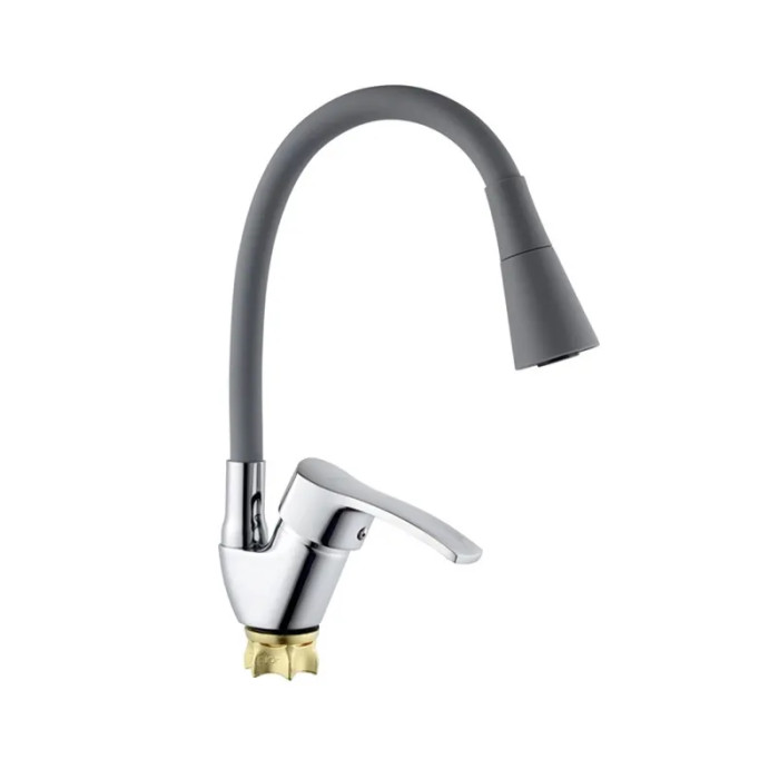 Змішувач для кухні Champion YUB 011-279 (Nut) Refl.Grey (MI6425)