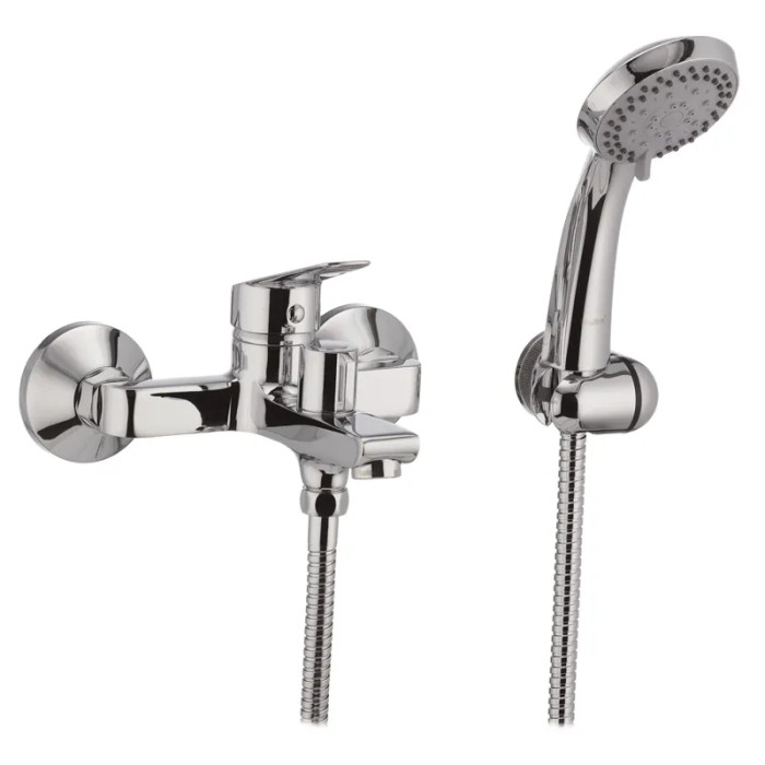 Смеситель для ванны Haiba Nikas 009 с коротким изливом (HB0886)
