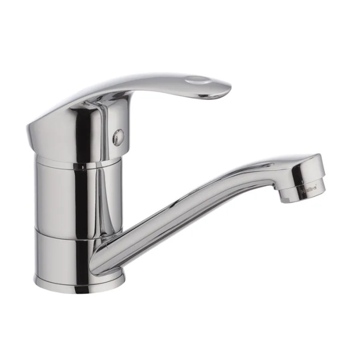 Смеситель для раковины Haiba Fabio 555 (15 см) Хром (HB0106)