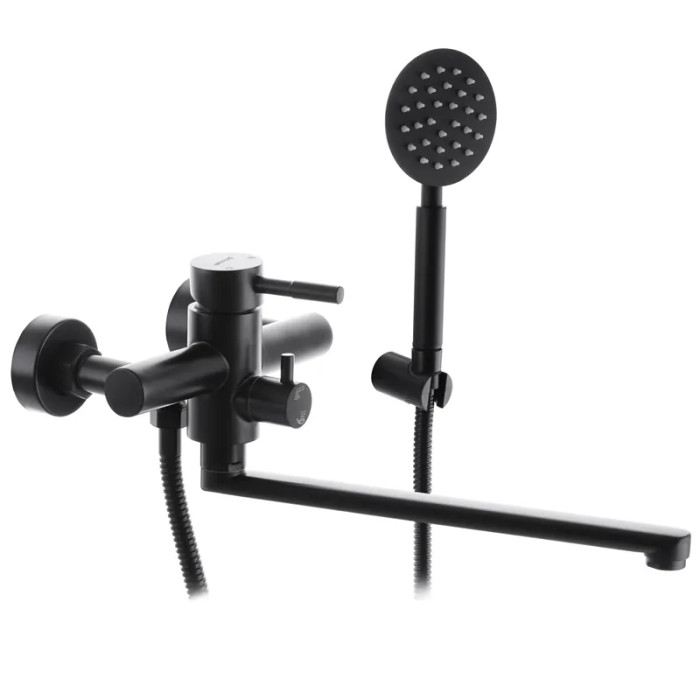 Смеситель для ванны Mixxus SUS-006 (Euro) Чорний Матовый (MI2806)