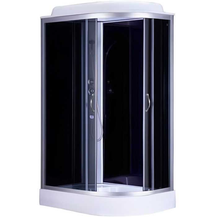 Душовий бокс асиметричний лівий BRAVO REGA L120GBSL (L120BL)