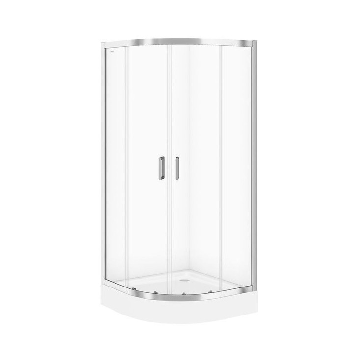 Душова кабіна напівкругла CERSANIT ARTECO  90x90x190 прозоре скло