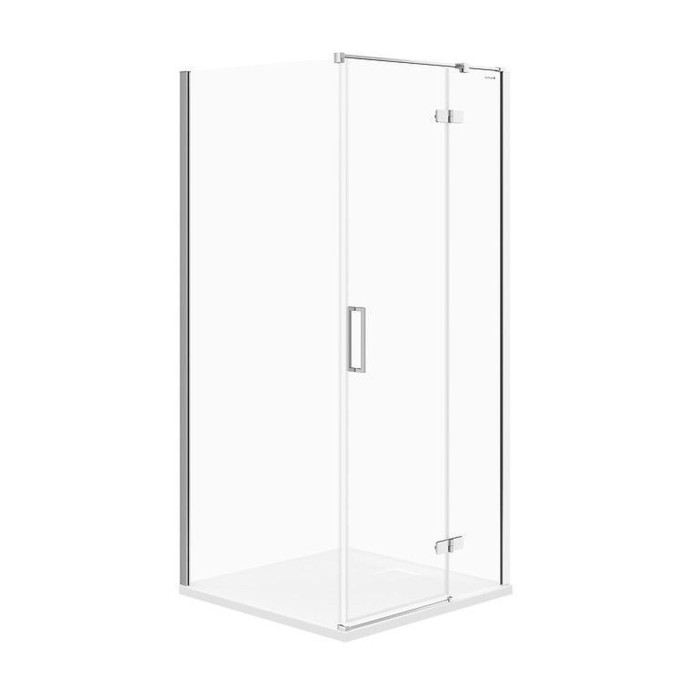 Душова кабіна кутова квадратна CERSANIT JOTA  90x90x195 правосторння  прозоре скло PL