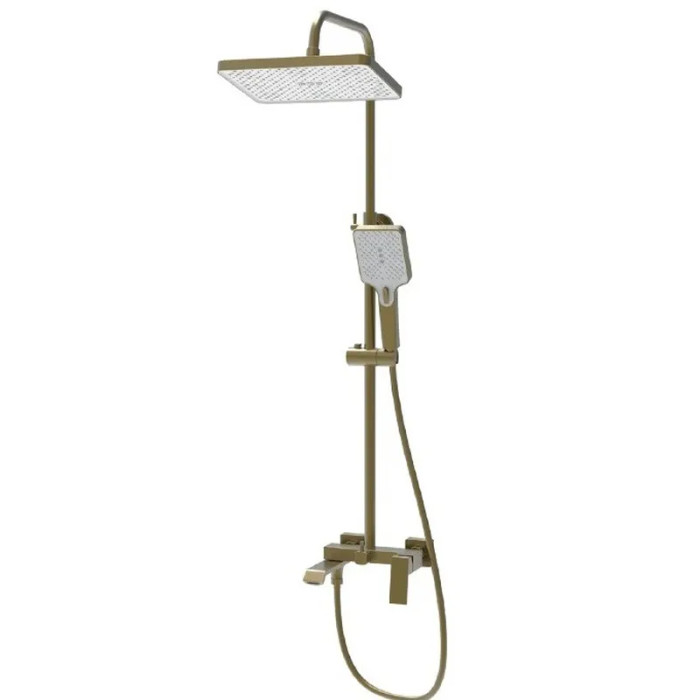 Душова колона HAIBA GAUDI 009-J BRUSHED GOLD (HB9584)