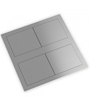 Розеточный блок ASA Versahit Dual на 1 розетку + 2 USB 5V холодный белый 060.15F.00015