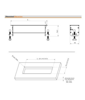 Розеточный блок ASA Versaframe 2.0 (3 розетки + USB.5V (А+A), обработка - черный) 060.32F.00038