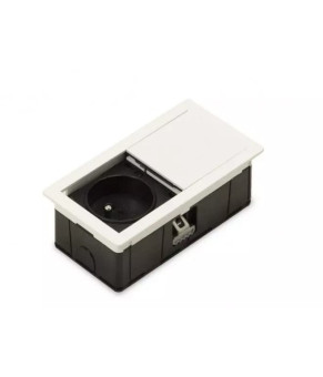 Розеточный блок ASA Versahit Mono Combi (2 розетки, обработка – холодный белый (RAL 9003 – Pure White)) 060.25F.00027