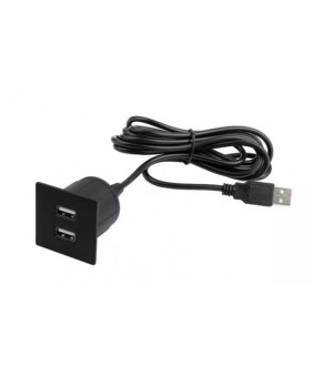 Мебельная USB розетка ASA Versapick zamak (USB 5V (A+C), обработка - нержавеющая сталь) 060.29Z.00033