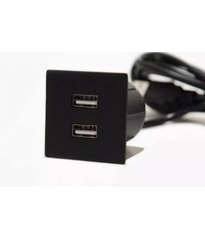 Мебельная USB розетка ASA Versapick zamak (USB 5V (A+C), обработка - нержавеющая сталь) 060.29Z.00033