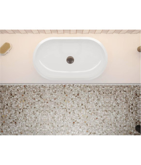 Умивальник Miraggio MARK 625 MIRASTONE BLACK 0002689