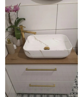 Умивальник MEXEN CARLA SHINY AIAX MARBLE MATT MEX-21555091