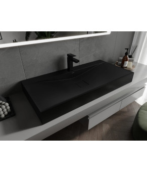 Умивальник MEXEN POLI BLACK MATT 60 1/O MEX-23026071