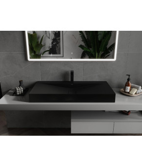 Умивальник MEXEN POLI BLACK MATT 60 1/O MEX-23026071