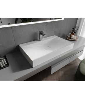 Умивальник MEXEN POLI WHITE 80 1/O MEX-23028001
