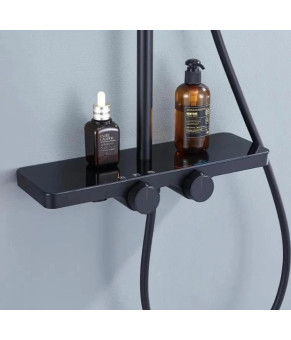 Душова система DUSEL BRONX Thermostatic Black (233307000)