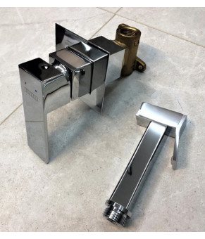 Набор для гигиенического душа со смесителем DUSEL GANI Chrome 231989001