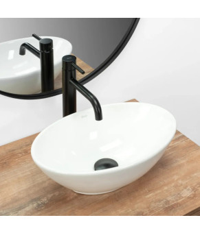 Умивальник Rea Pamela Mini 40x27 white (REA-U5804)