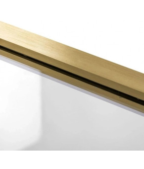 Душові двері Rea Rapid Slide 110x195 brushed gold (REA-K4708)