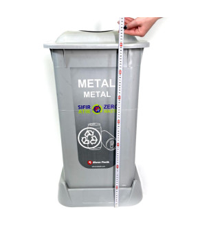 Контейнер для сортування відходів МЕТАЛ Afacan plastik SAO-70 101