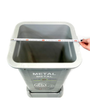 Контейнер для сортування відходів МЕТАЛ Afacan plastik SAO-70 101