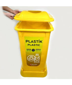 Контейнер для сортування відходів ПЛАСТИК Afacan plastik SAO-70 105