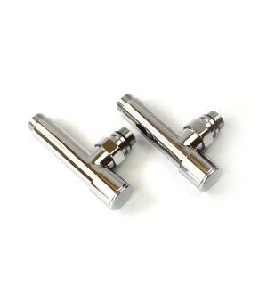 Кран кутовий для рушникосушки Navin Raftec Chrome 1/2х1/2 Chrome 2шт 25-030430-4012