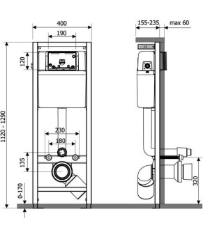 Інсталяція Ravak WC Smart Eco GPX2240105