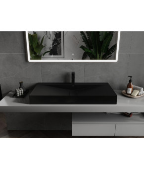 Умивальник MEXEN POLI BLACK MATT 100 MEX-23021071