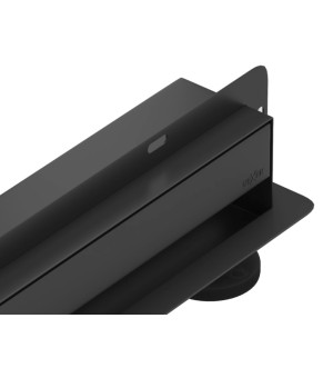 Трап Mexen FLAT WALL 2в1 BLACK 120 см MEX-1730120