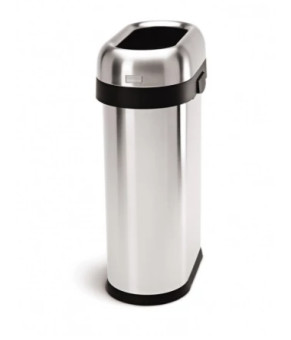 Урна открытая 50л SLIM Simplehuman CW1467
