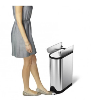 Урна с педалью 18л FPP BUTTERFLY Simplehuman CW2058