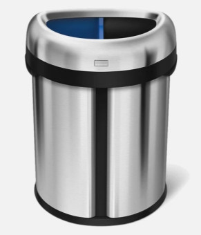 Урна открытая двойная 66л BULLET Simplehuman CW2059