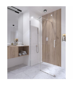 Готове рішення Qtap 13: Стіна Walk-In GLIDE, 120x190 + Душ. система GLICRM2012C844854