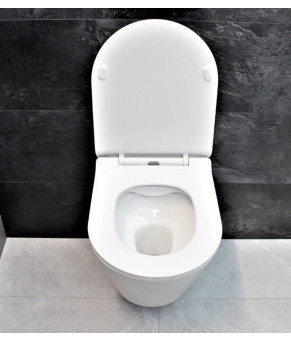 Инсталляция GROHE Rapid SL 38772001+ Унитаз подвесной DUSEL TERI DWHT10202330+ Сидение Slim Soft-Close + Панель смыва Grohe Skate Cosmopolitan (928811)