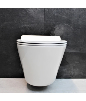 Инсталляция GROHE Rapid SL 38772001+ Унитаз подвесной DUSEL TERI DWHT10202330+ Сидение Slim Soft-Close + Панель смыва Grohe Skate Cosmopolitan (928811)