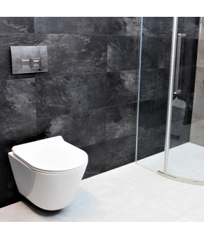 Инсталляция GROHE Rapid SL 38772001+ Унитаз подвесной DUSEL TERI DWHT10202330+ Сидение Slim Soft-Close + Панель смыва Grohe Skate Cosmopolitan (928811)