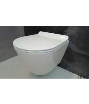 Инсталляция GROHE Rapid SL 38772001+ Унитаз подвесной DUSEL TERI DWHT10202330+ Сидение Slim Soft-Close + Панель смыва Grohe Skate Cosmopolitan (928811)