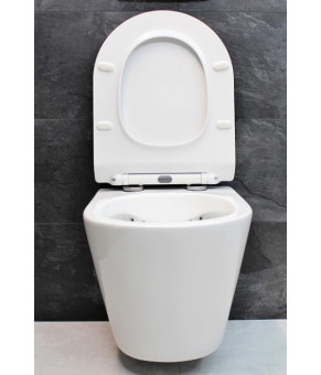 Инсталляция GROHE Rapid SL 38772001+ Унитаз подвесной DUSEL AREZ + Сидение Slim Soft-Close + Панель смыва Grohe Skate Cosmopolitan (928802)
